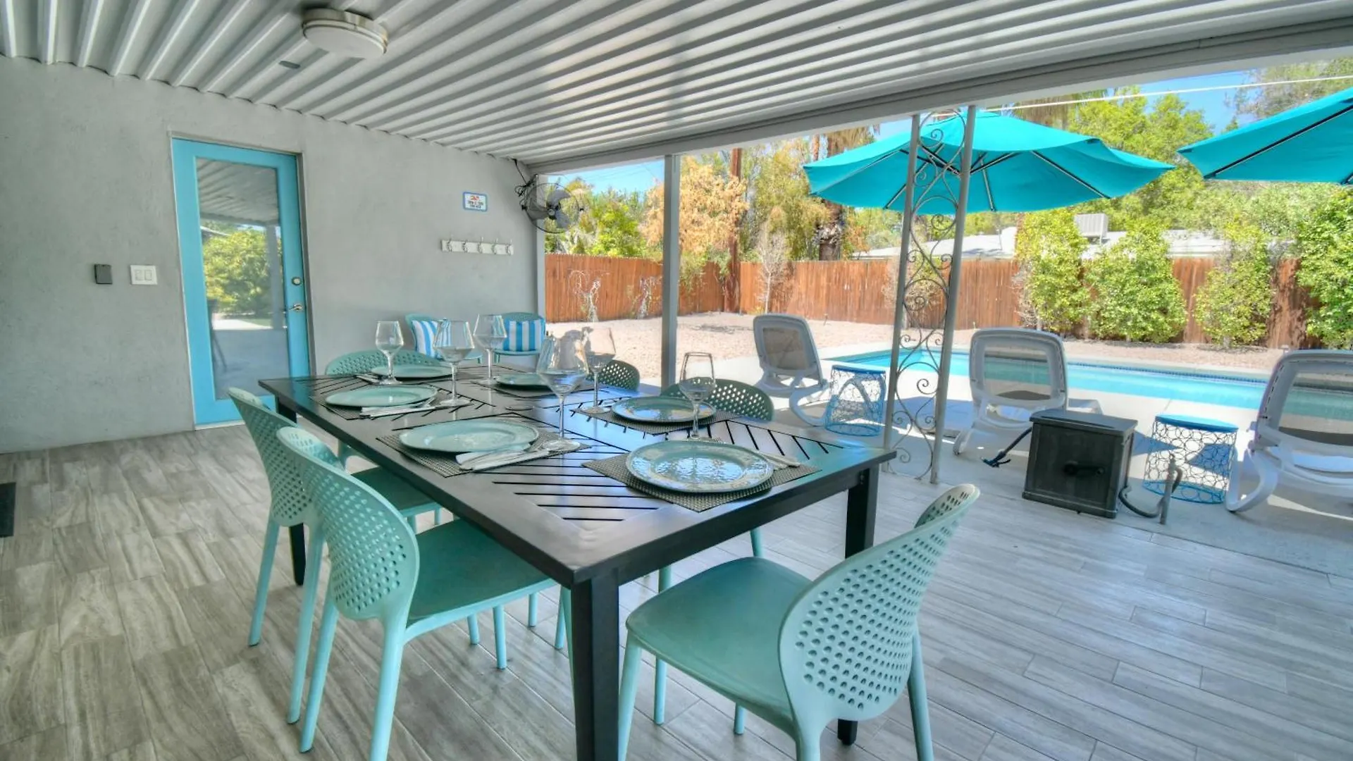 Tatil Evi Three Palms Villa Palm Springs ABD