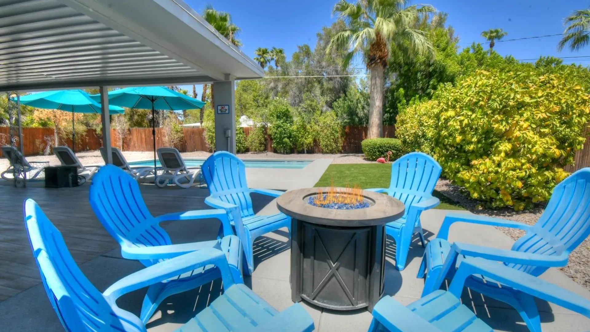 Tatil Evi Three Palms Villa Palm Springs ABD